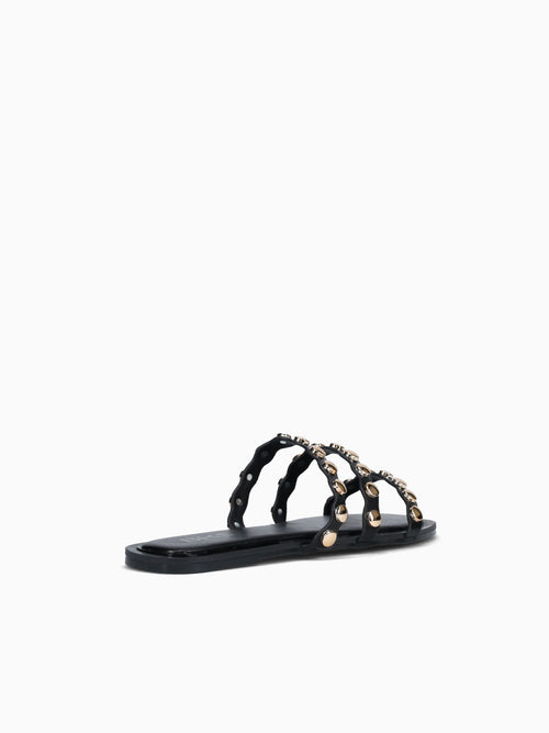 Leslie Black Smooth Black / 5 / M