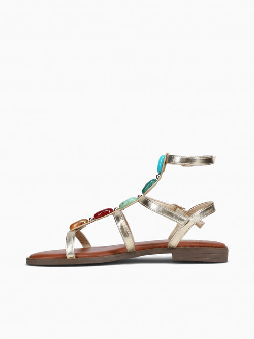 Leila Gold Metallic Gold / 5 / M