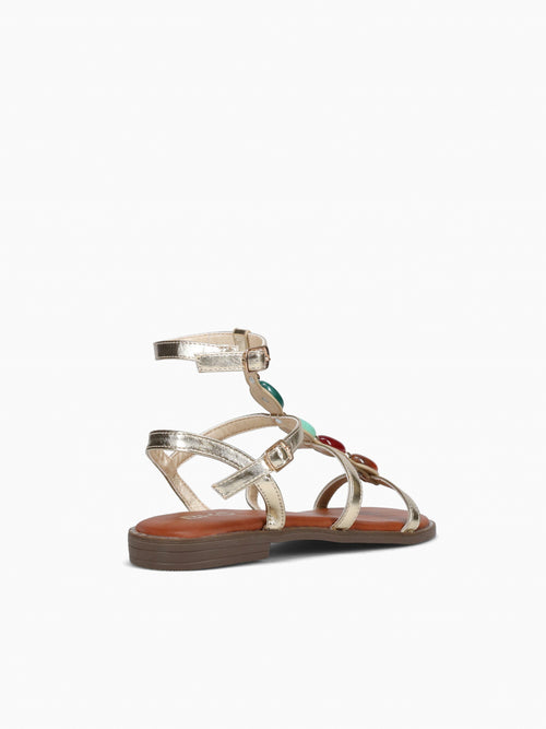 Leila Gold Metallic Gold / 5 / M