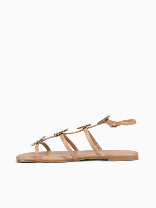 Layna Beige Smooth Beige / 5 / M