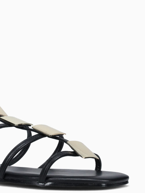 Layna Black Smooth Black / 5 / M