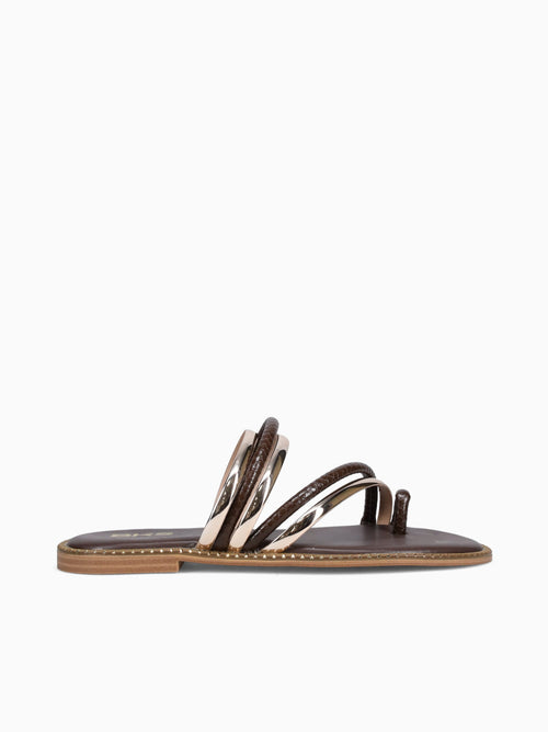 Ollie Brown Metallic Brown / 5 / M