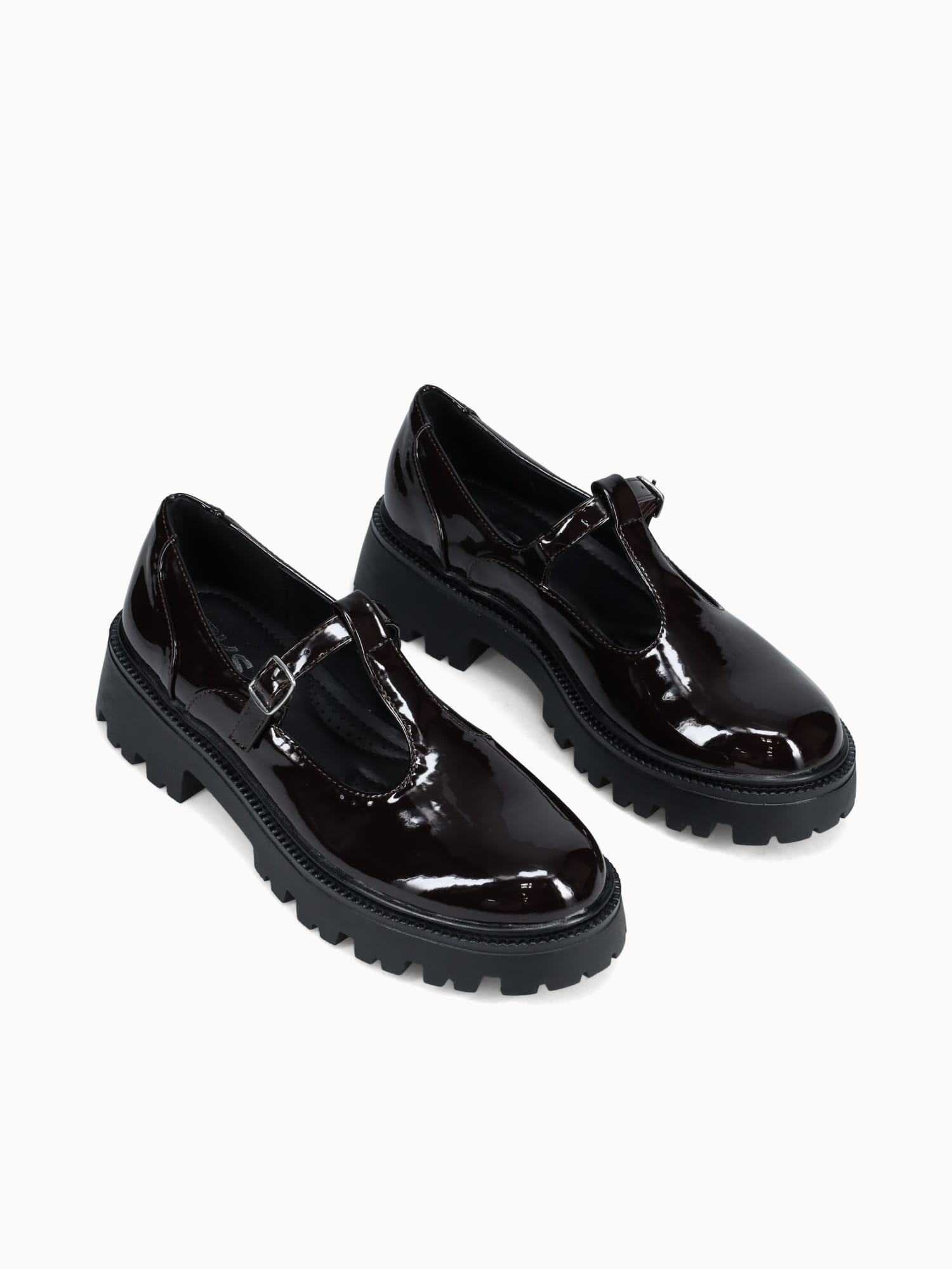 Joyce Dark Brown Patent Dark Brown / 5 / M