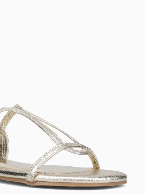 Penny Gold Metallic Gold / 5 / M