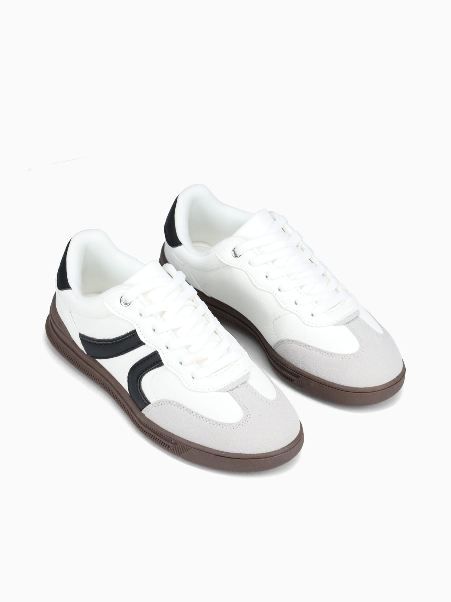 Emily White Black Soft White / 5 / M