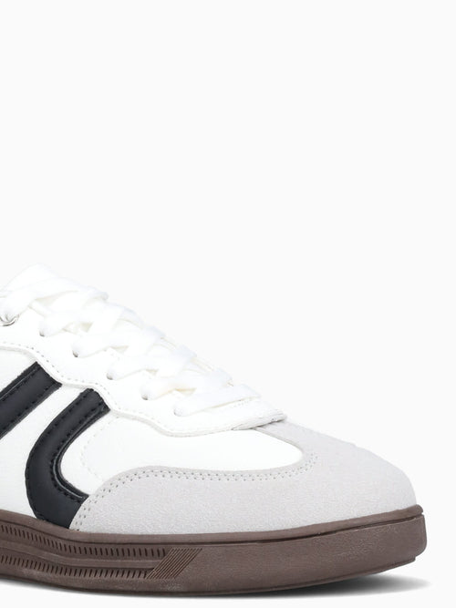 Emily White Black Soft White / 5 / M