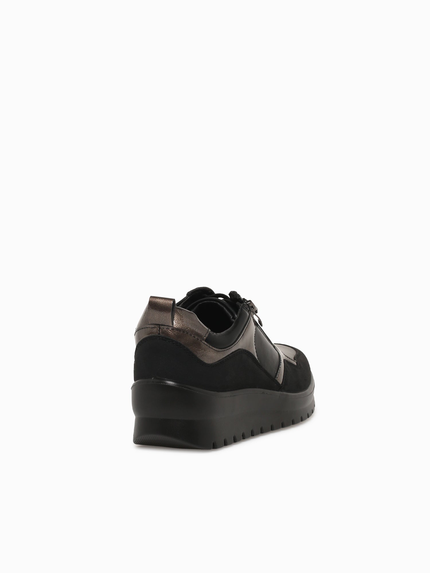 Dana Black Pewter Smooth Metallic Black / 5 / M