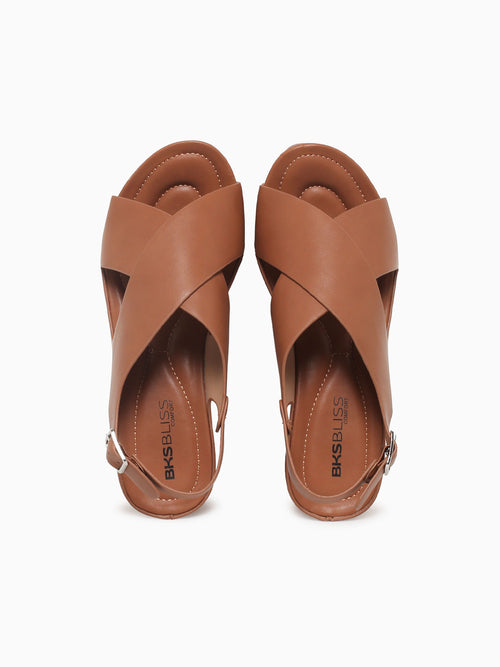 Piera Camel Smooth Tan / 5 / M