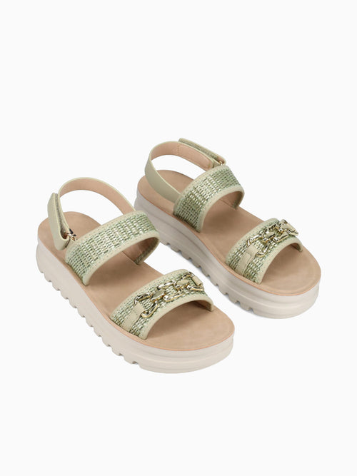 Lana Green Raffia Green / 5 / M