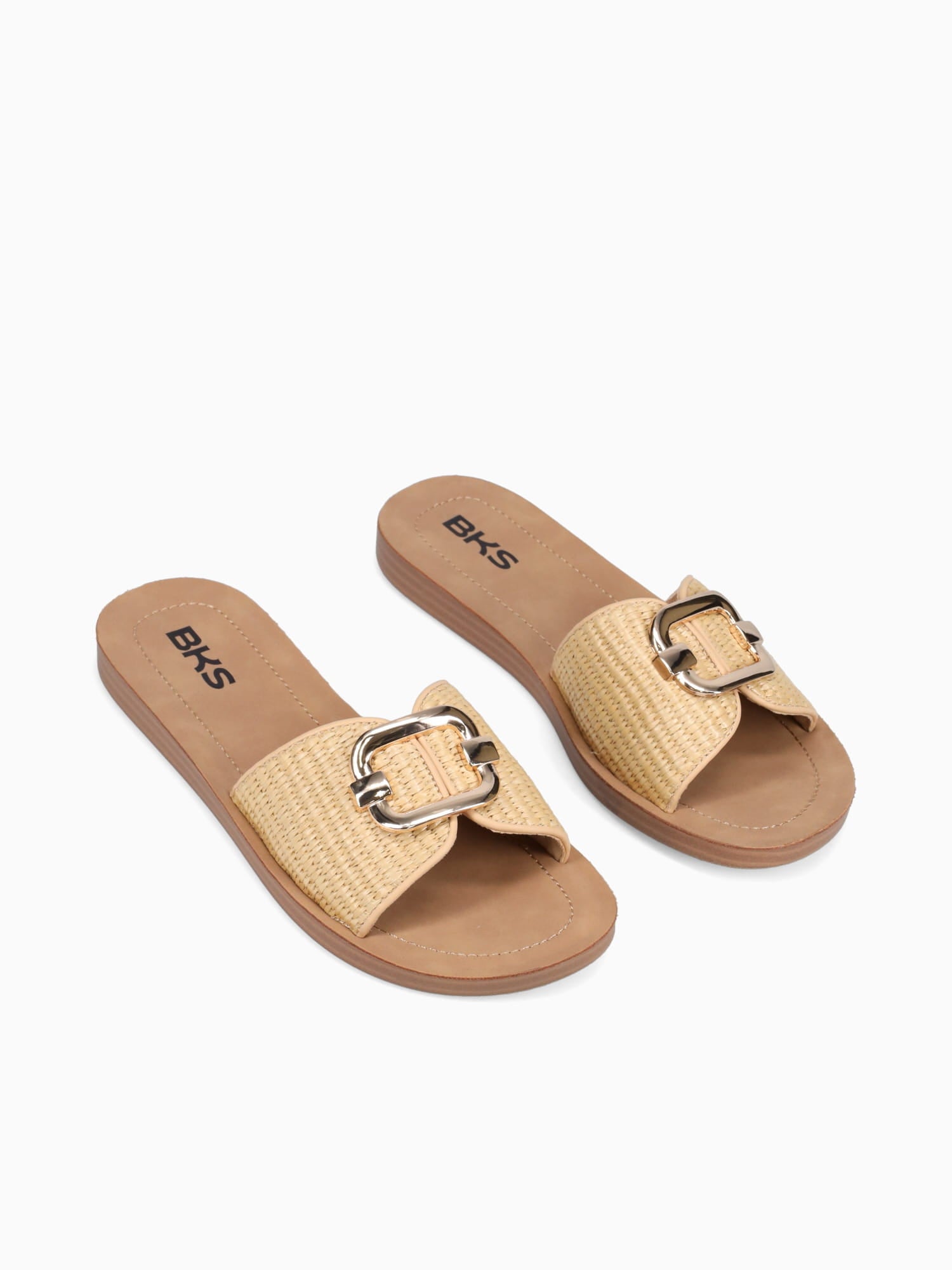 Lillith Brown Raffia Brown / 5 / M