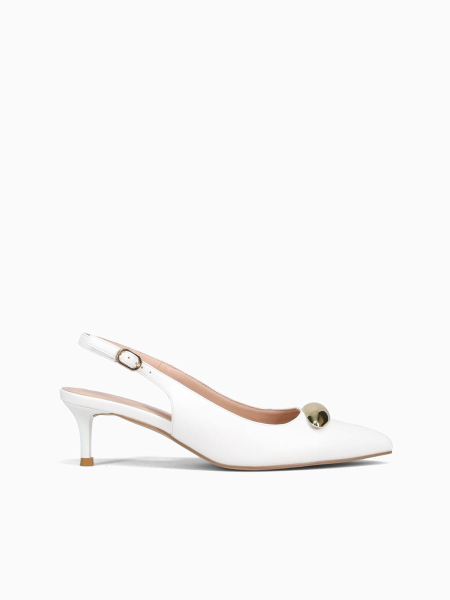 Giselle Off White Smooth Off White / 5 / M