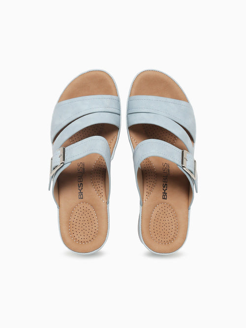 Pricilla Light Blue Smooth Light Blue / 5 / M