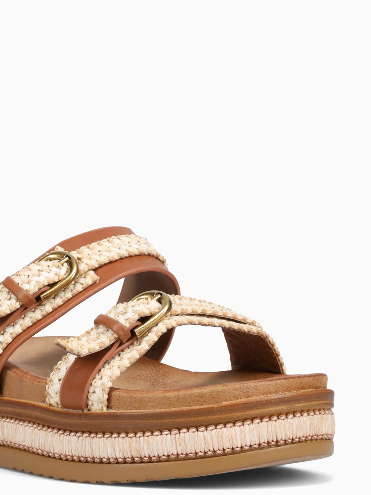 Derry Brown Raffia Brown / 5 / M