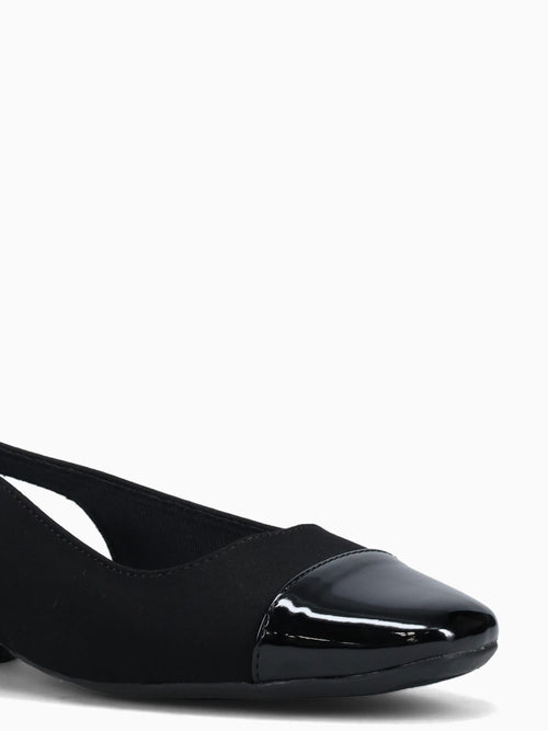 Anne Black   black smooth patent Black / 5 / M