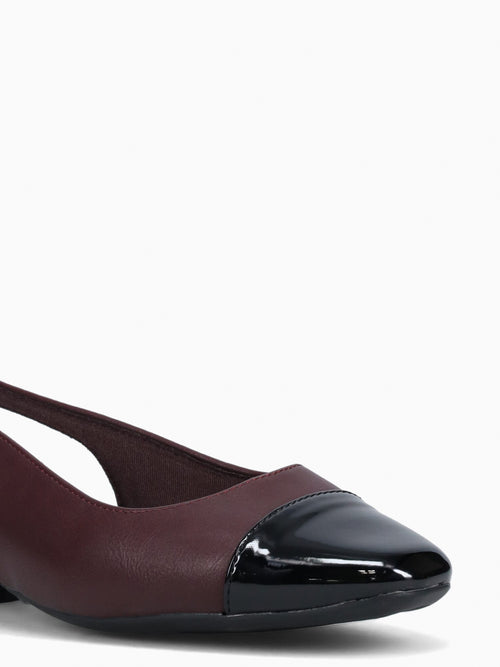 Anne Burgandy Black Smooth Wine / 5 / M