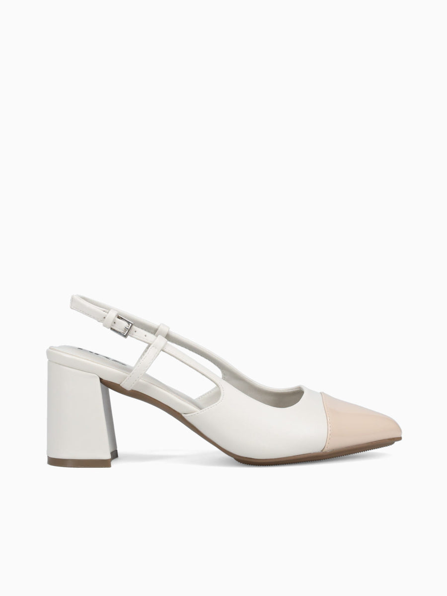 Finny Off White  tan smooth Off White / 5 / M