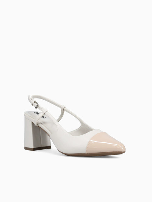 Finny Off White  tan smooth Off White / 5 / M