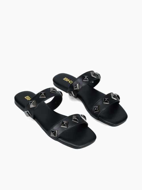 Stacey Black Smooth Black / 5 / M