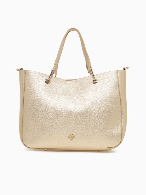 Emilia Top Handle Gold Gold