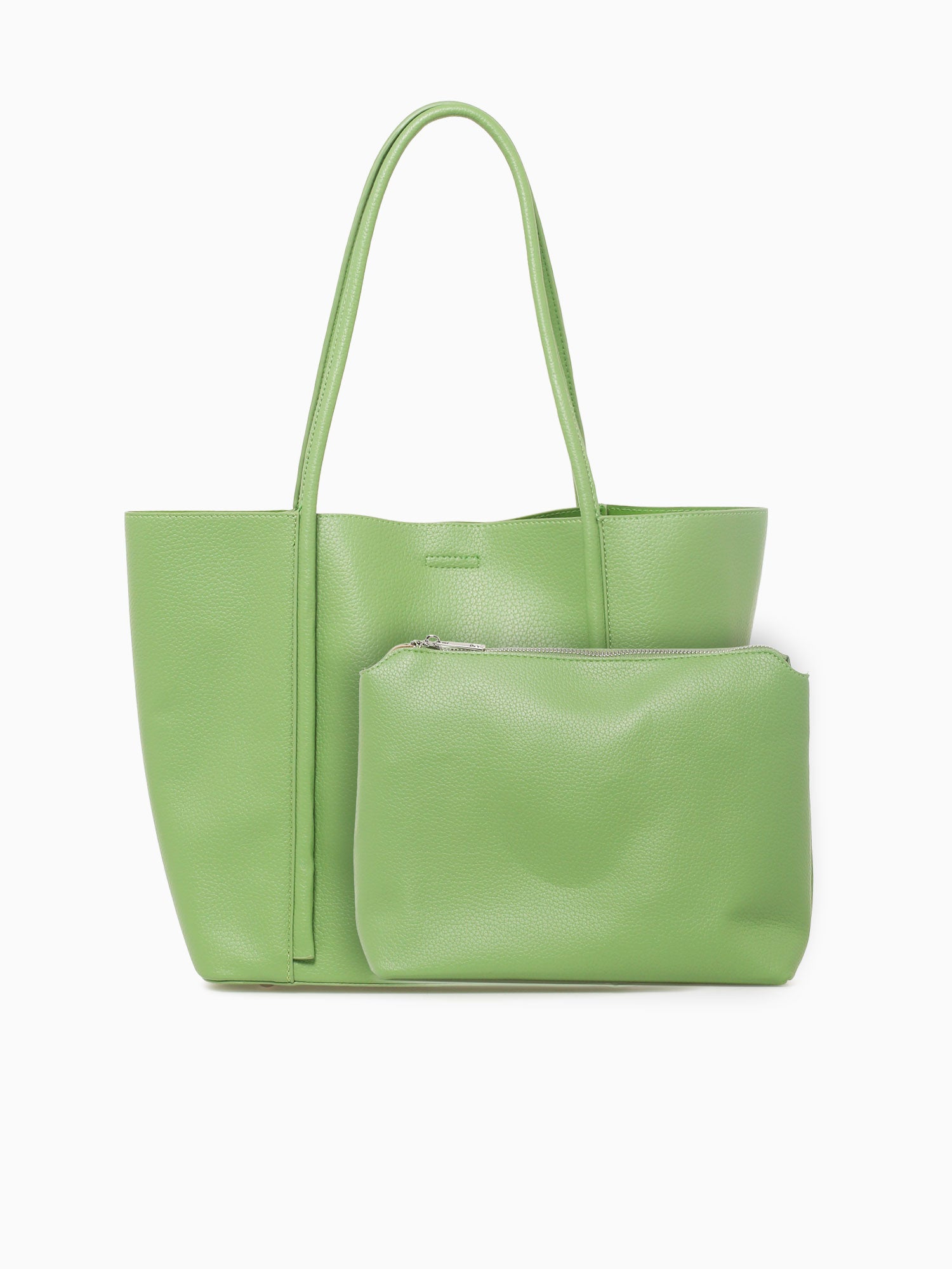 Pocket Tote Match Green Green