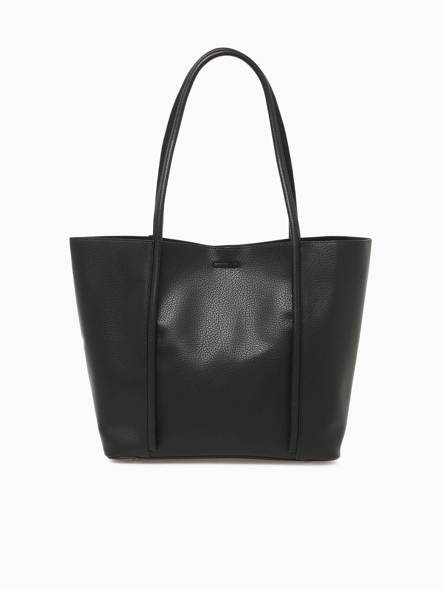 Pocket Tote Black Black