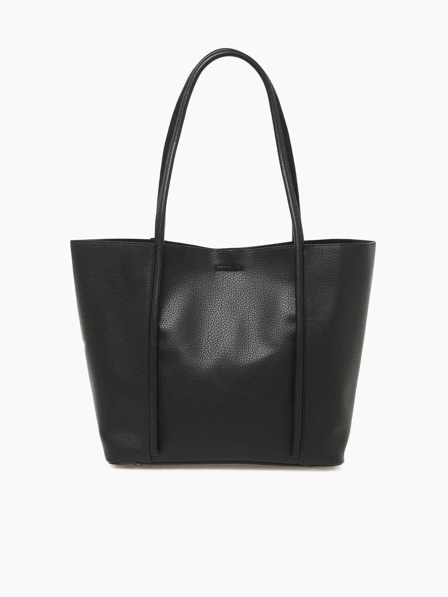 Pocket Tote Black Black