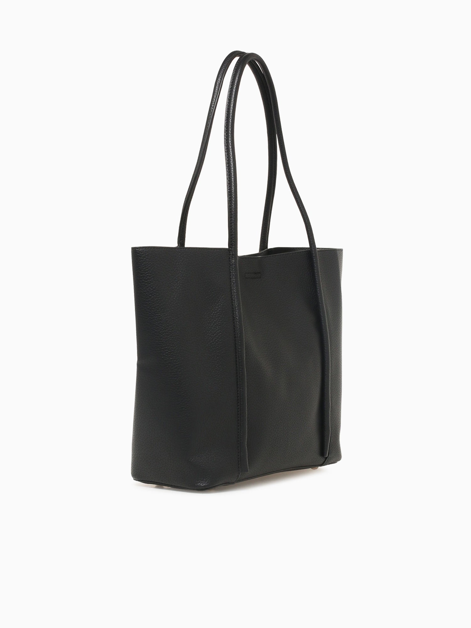 Pocket Tote Black Black