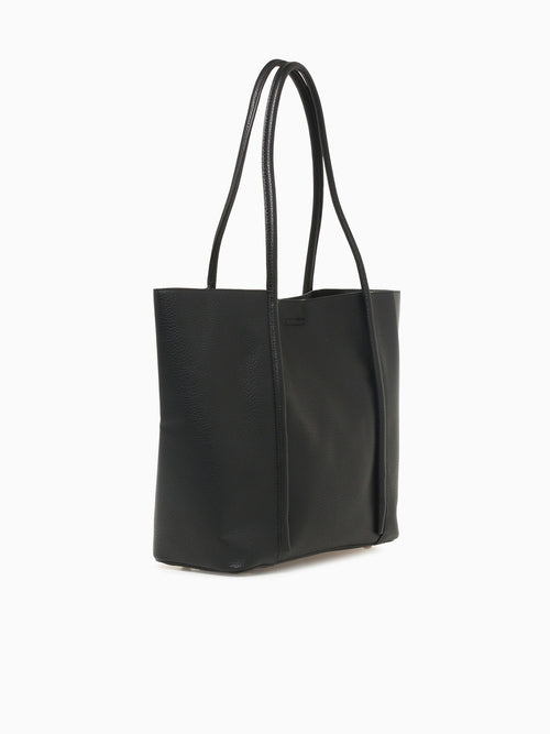 Pocket Tote Black Black