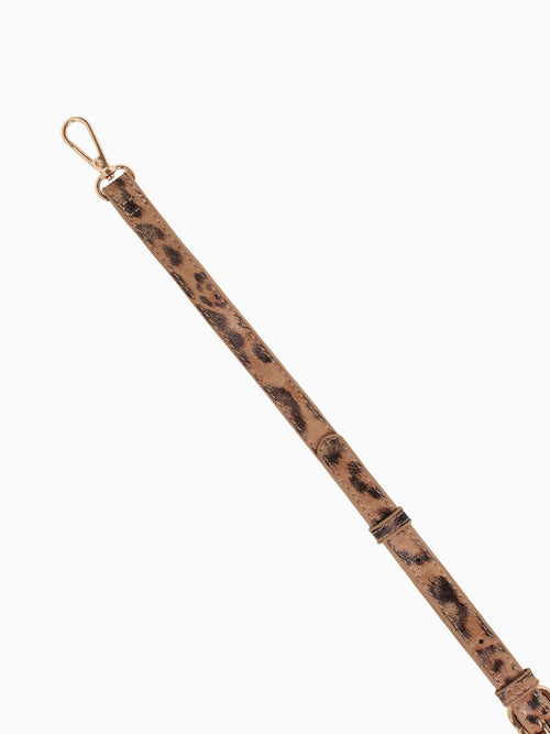 Sarah Shoulder Bag Animal Print Brown Multi