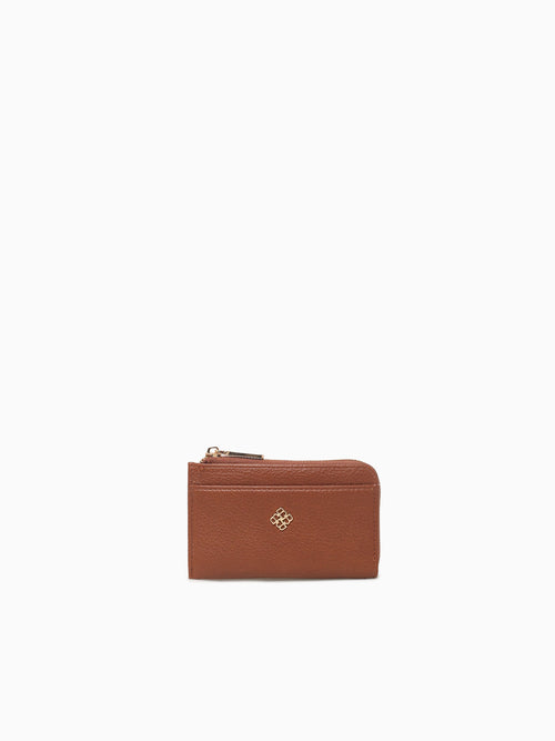 Signature Card Case Tan Tan