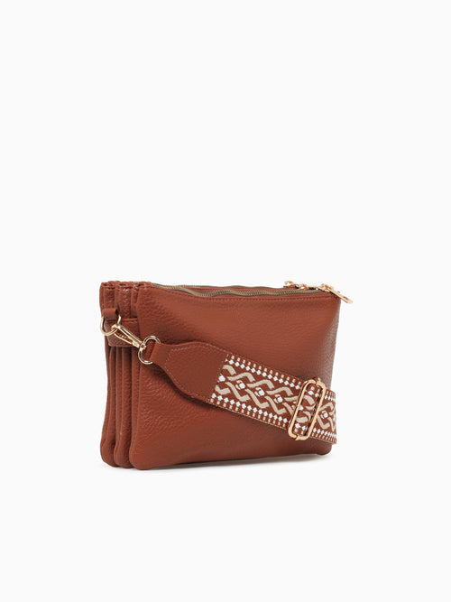 Shelly Crossbody Tan Tan