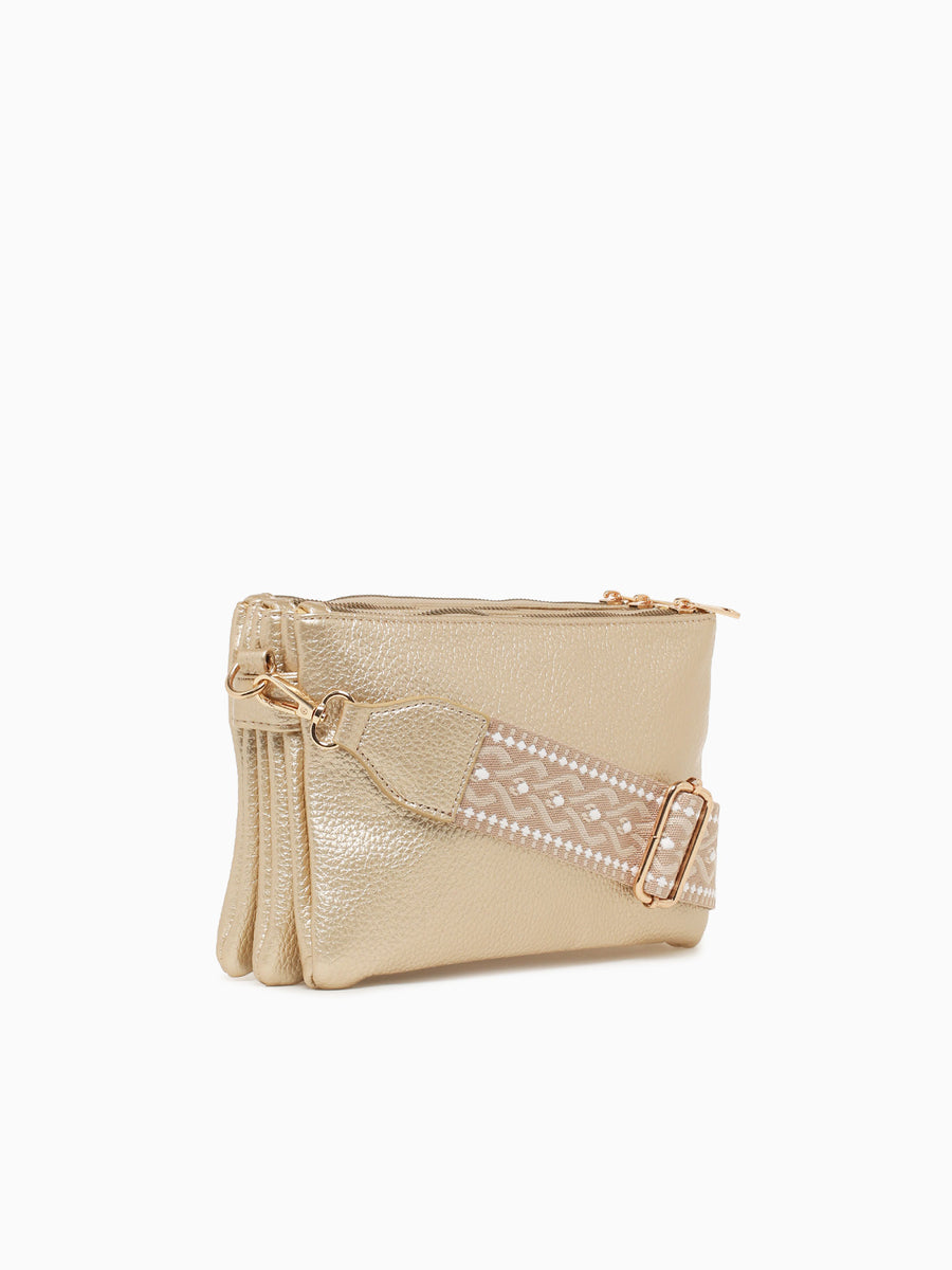 Shelly Crossbody Gold Gold