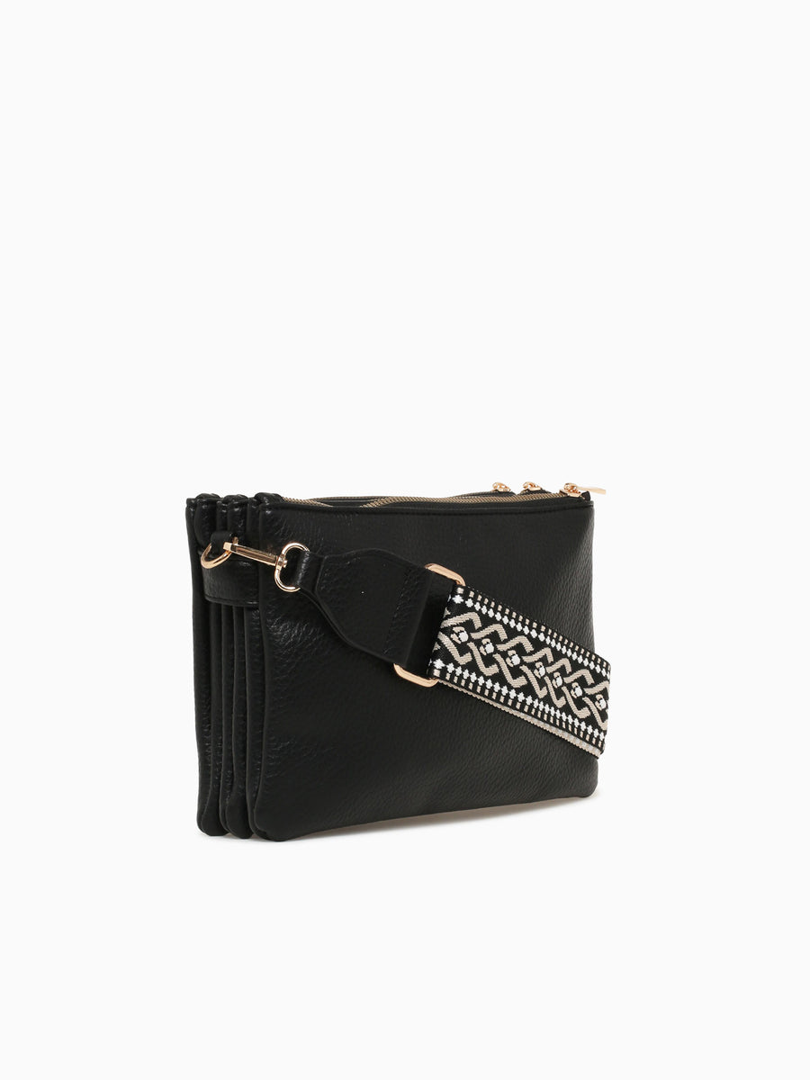 Shelly Crossbody Black Black