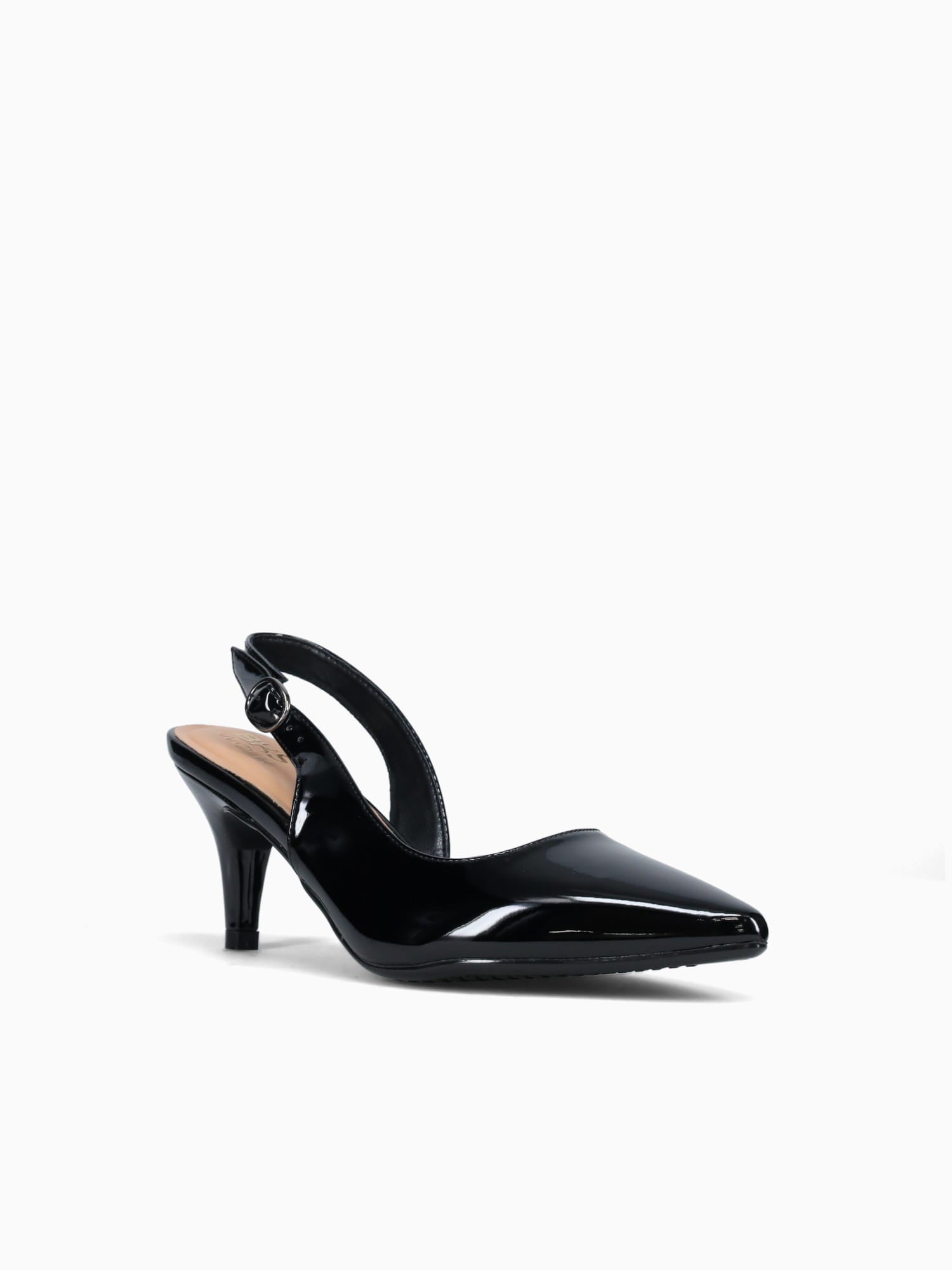 Claudette Black Patent Black / 5 / M