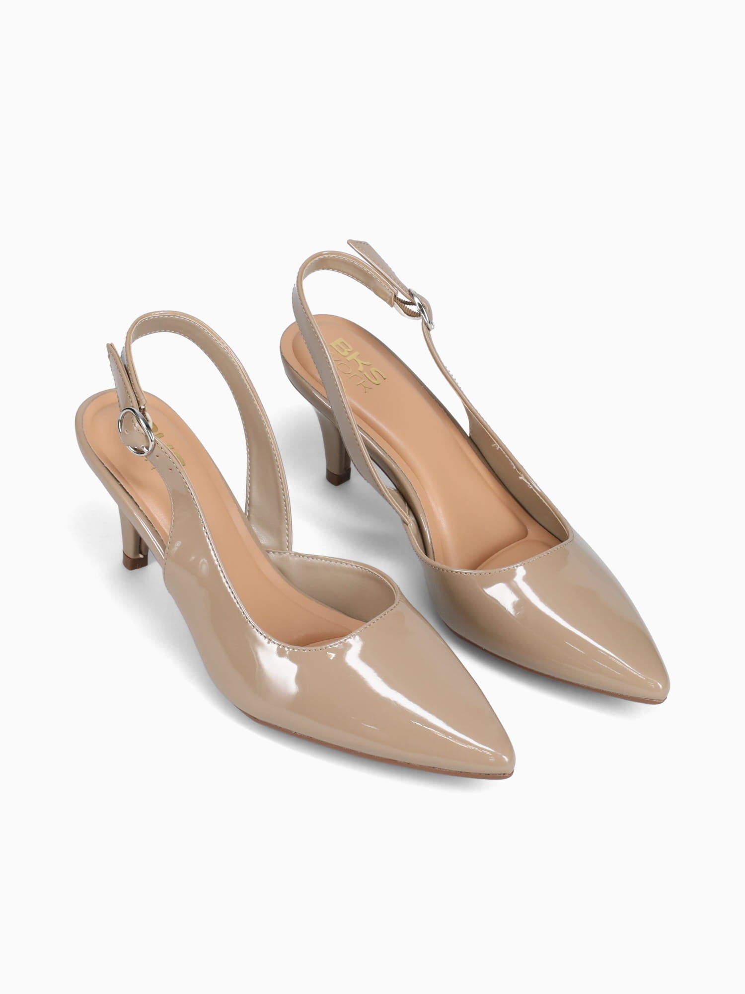 Claudette Taupe Patent Taupe / 5 / M
