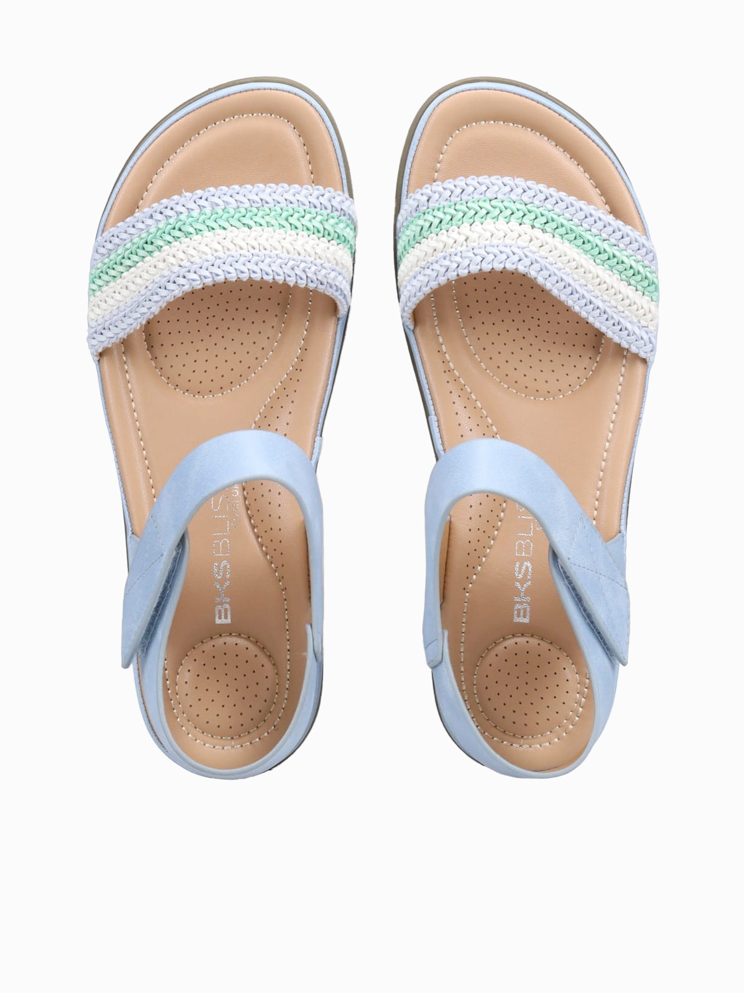 Sky Blue Braided Blue / 5 / M