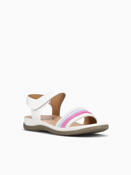 Sky White Braided White / 5 / M