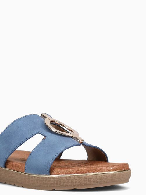 Esme Blue Smooth Blue / 5 / M