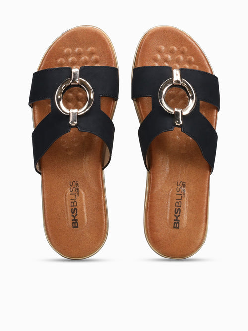 Esme Black Smooth Black / 5 / M