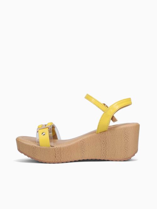 Melanie Yellow Clear Yellow / 5 / M