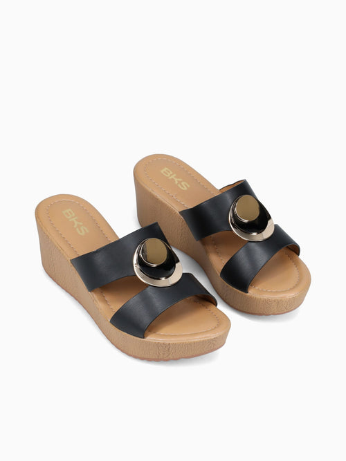 Amira Black Smooth Black / 5 / M