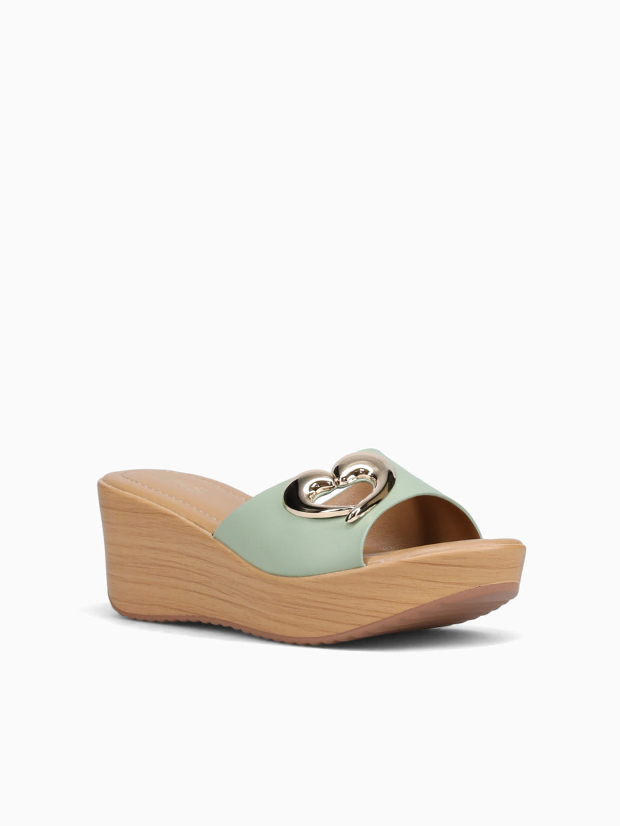 Zinnia Lt. Green Smooth Light Green / 5 / M