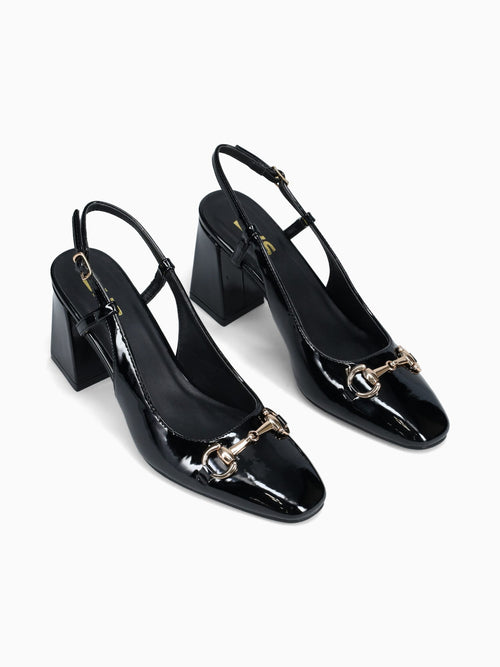 Mallory Black Patent Black / 5 / M