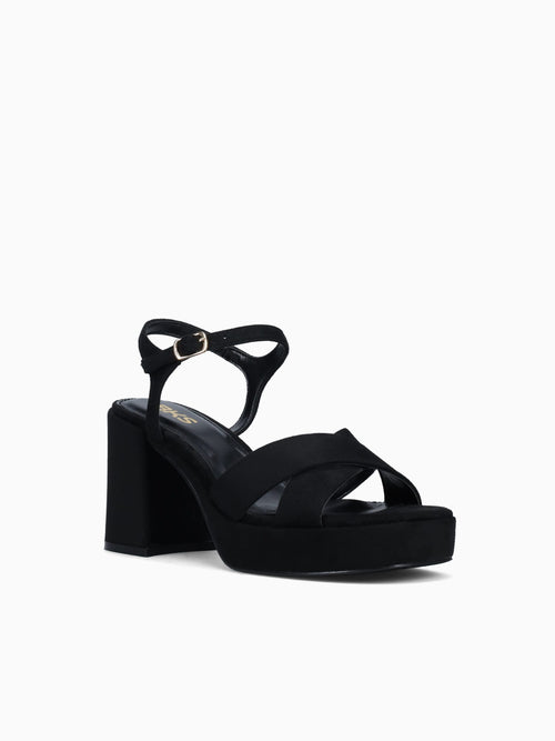 Elizabeth Black Suede Black / 5 / M