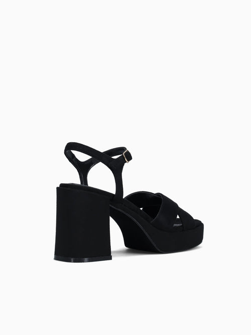 Elizabeth Black Suede Black / 5 / M