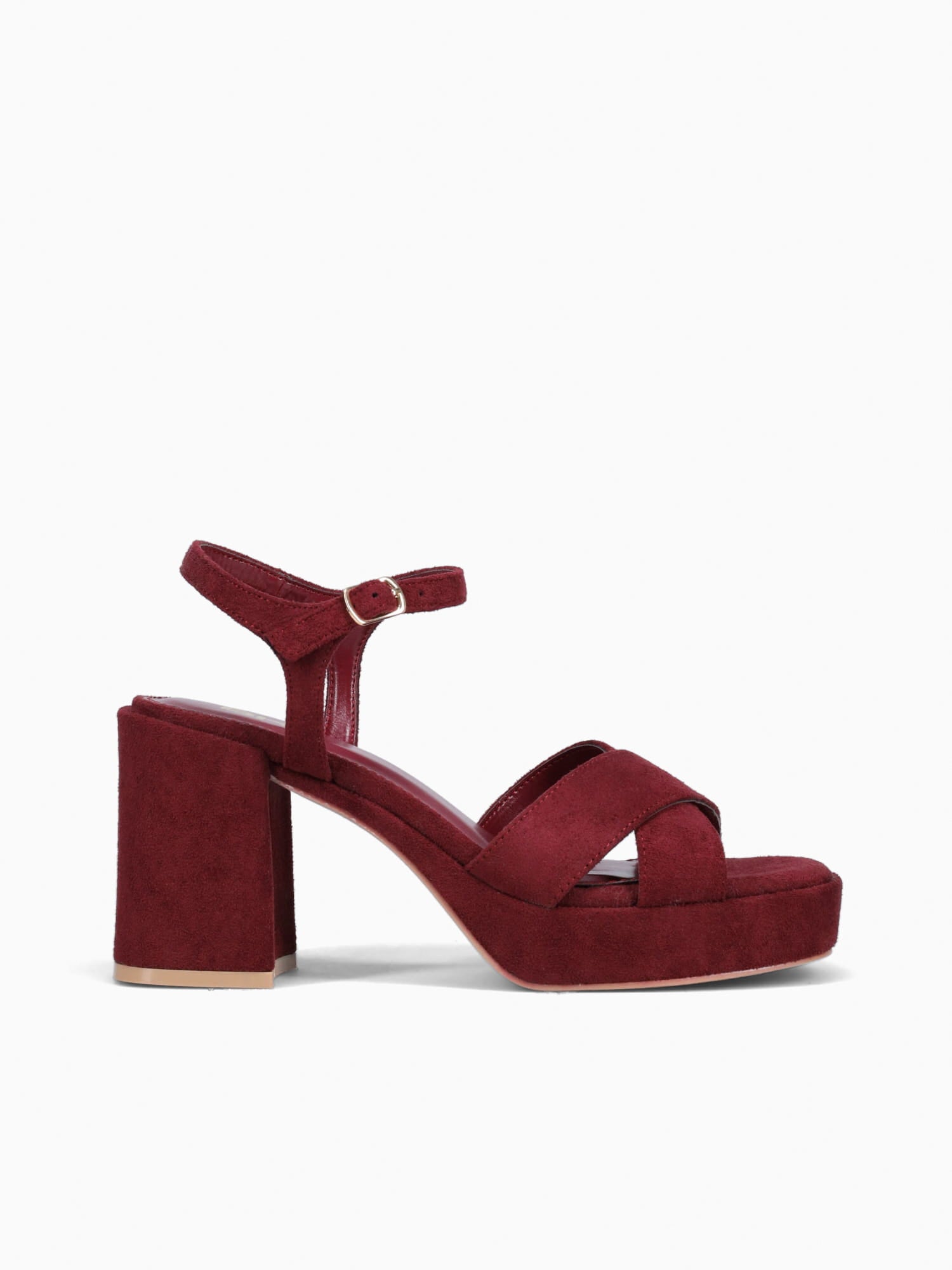 Elizabeth Burgundy Suede Wine / 5 / M