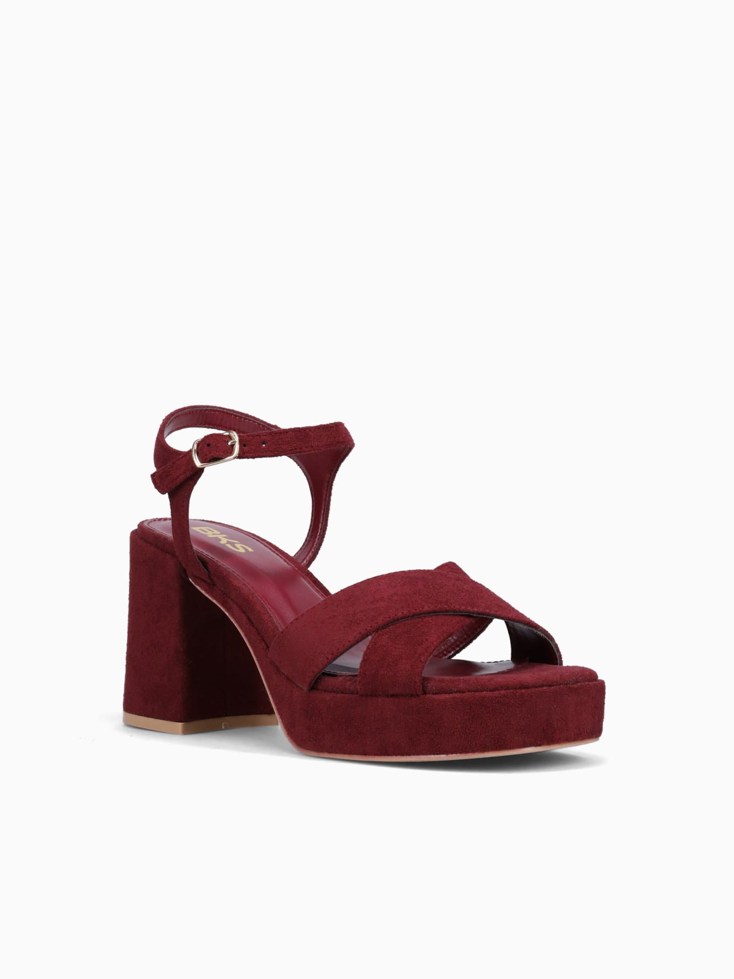 Elizabeth Burgundy Suede Wine / 5 / M