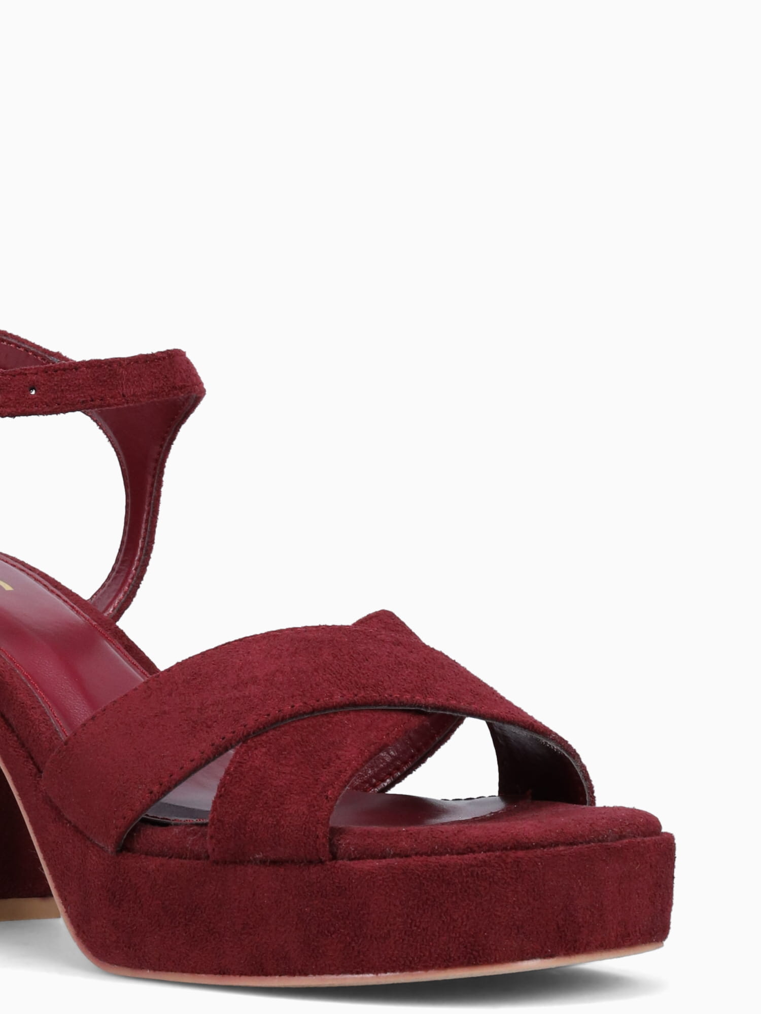 Elizabeth Burgundy Suede Wine / 5 / M