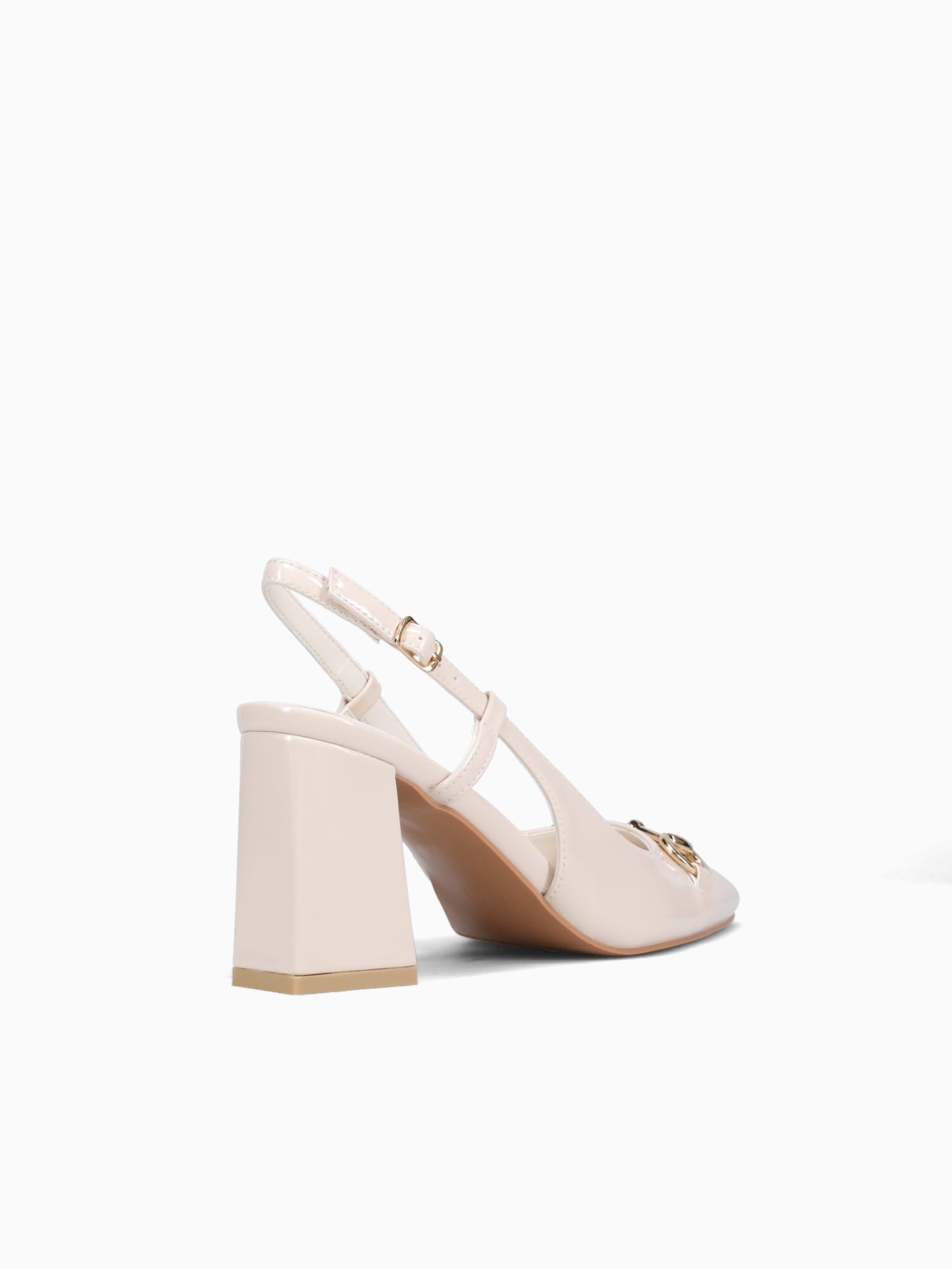 Mallory Off White Patent Black / 5 / M