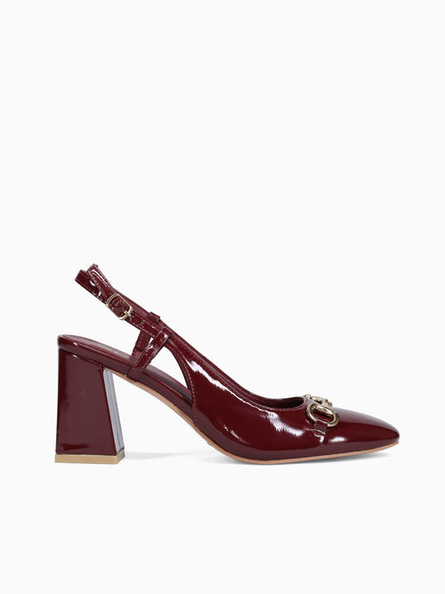 Mallory Burgundy  Patent Wine / 5 / M